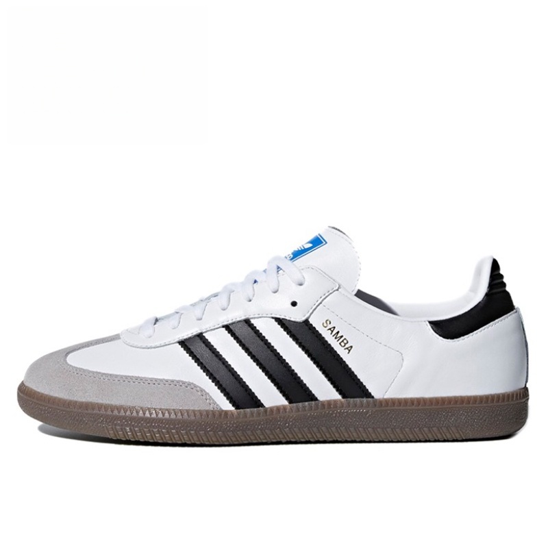 Adidas Samba OG Men Women Sneakers Classic White Black Gum Sole Low Top Leather Skate Shoes Retro Casual Walking Sport Trainers With Box
