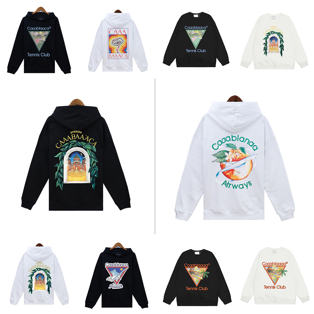 Designer Hoodies Good Quality Casahoody and Long Sleeve T Shirt For Men Graphic Tee Tshits Fashion Fall Clothes Y2k Hip Hop Streetwear Womens Tops m