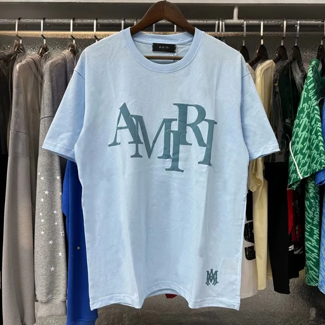 Designer T Shirt Men's and Women's Graphic Printed Crew Neck Tops Comfortable Fashion Forward Shirts for Everyday Wear