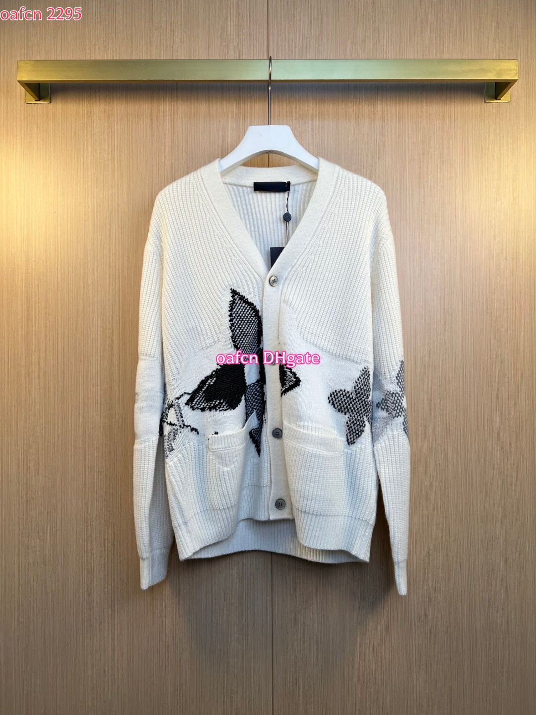 hoodie Designer Sweater t shirts Jumpers for Men Women Cardigan Knitted Sweats Autumn and winter skiing knitted wool V-neck cardigan 2295