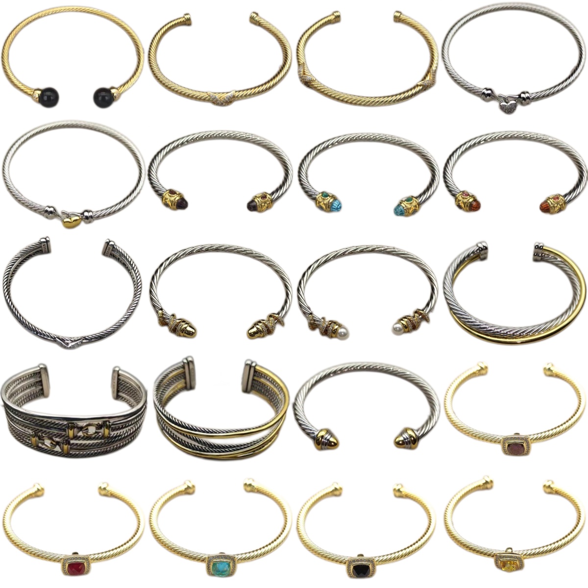 2026 New High Quality Style Bracelet Unisex Luxury Accessory with Classic Design Suitable for Both Men and Women SZ09