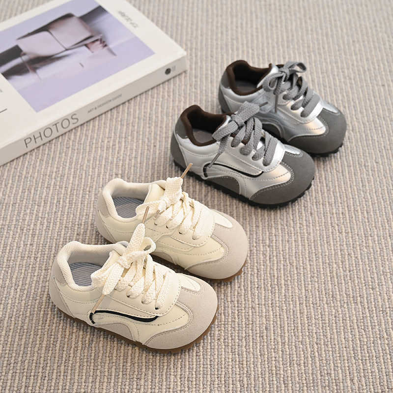 Children's Forrest Gump Shoes 2025 Spring New Boys and Girls Casual Sneakers Cute Velcro Baby Ugly Cute Sports Shoes C260928