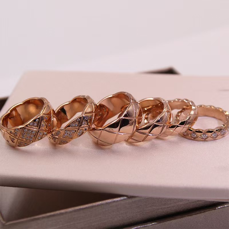 Designer ring women luxury ring High Edition men classic fashion diamond ring sparkly crystal designer Jewelry gold silver rose Gold love ring gift