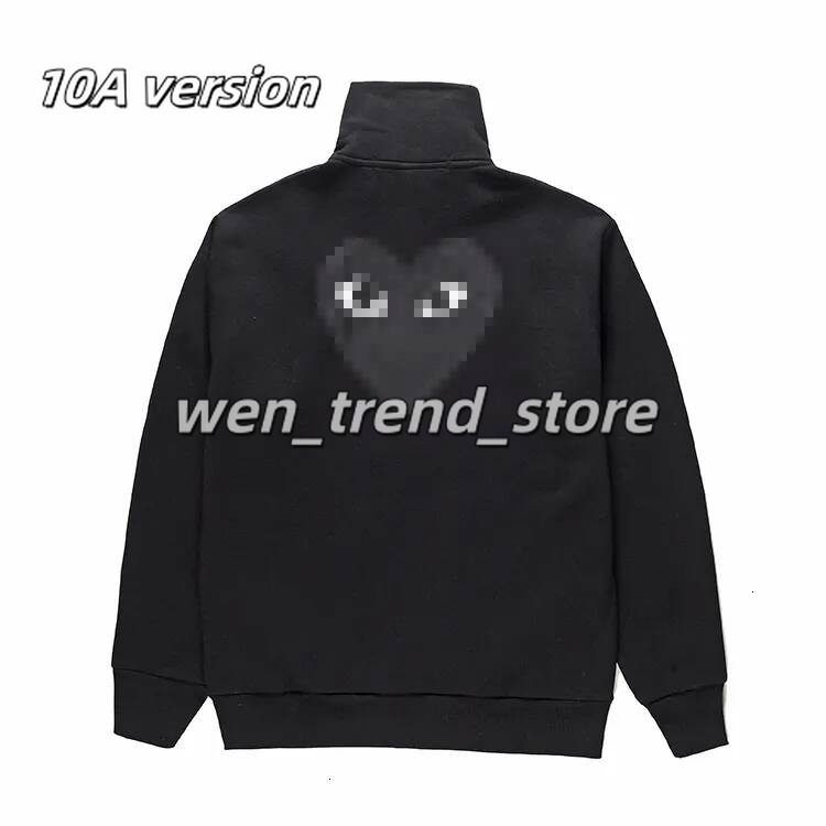 2026 AAA Commercial hoodie Designer Pullover Unisex Sweatshirt Pattern Printed Red Heart Embroidery Cotton Long Sleeve Jackets Commes Dely Garson ho