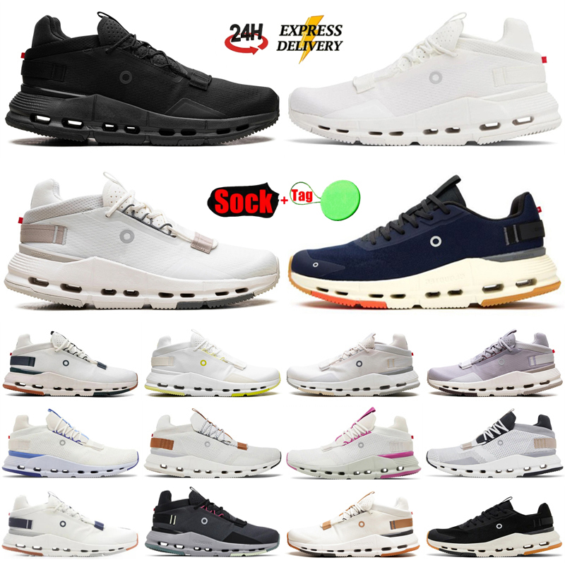 Designer Mens Womens Running Shoes OC Cloudy Coudnova 2 nova Form Cloudflyer 5 Sneakers Ice Sand Triple Black White Beige Grey Red Blue Pink Walking