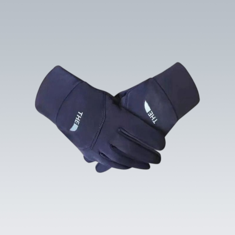 Winter gloves designer for women men five-finger luxury glove soft fabric thermal insulated windproof running hiking skiing utdoor sports cold resis