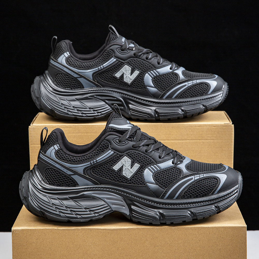 Couples platform height increasing outdoor shoes 2026 new design arrival colorblock casual sneakers for men and women sizes 36 to 45