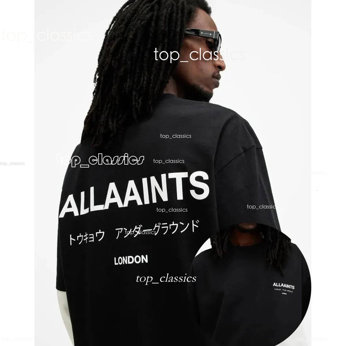 2026 All Season Shirts For Men All Saints Designer Tshirt Breathable Luxury T Shirt Loose Casual Comfortable Oversized Fabric Allsaint Tshirts 7a7