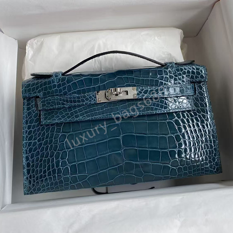 12A Clutch bag Designer Bags 2026 Trends sac purse women bag Luxury Bag sac de luxe handbag mini bag brown Crocodile leather Handmade Private custom
