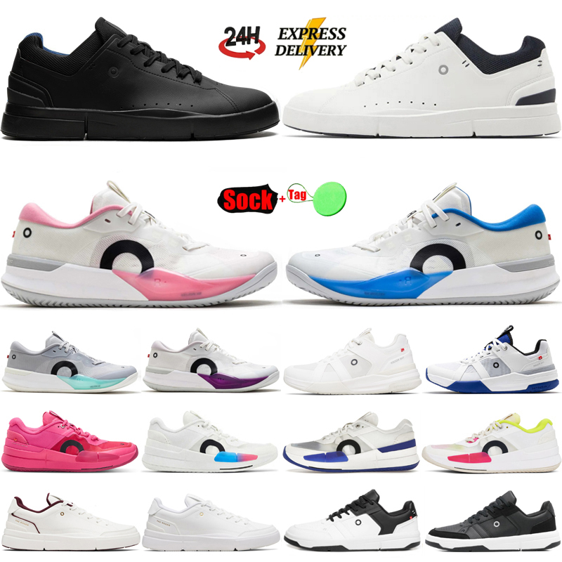 Designer OC The Roger Pro 3 Mens Womens Running Shoes Cloudly Tenis Skate Sneakers Mesh Breathable White Blue Black Pink Fire Clay Street Skateboard