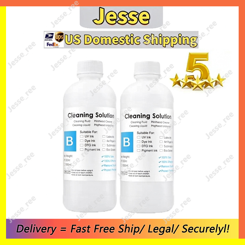 wholesale Printhead Cleaning Solution High-Quality In stock 1L Fast delivery US Local Domestic fast free shipping