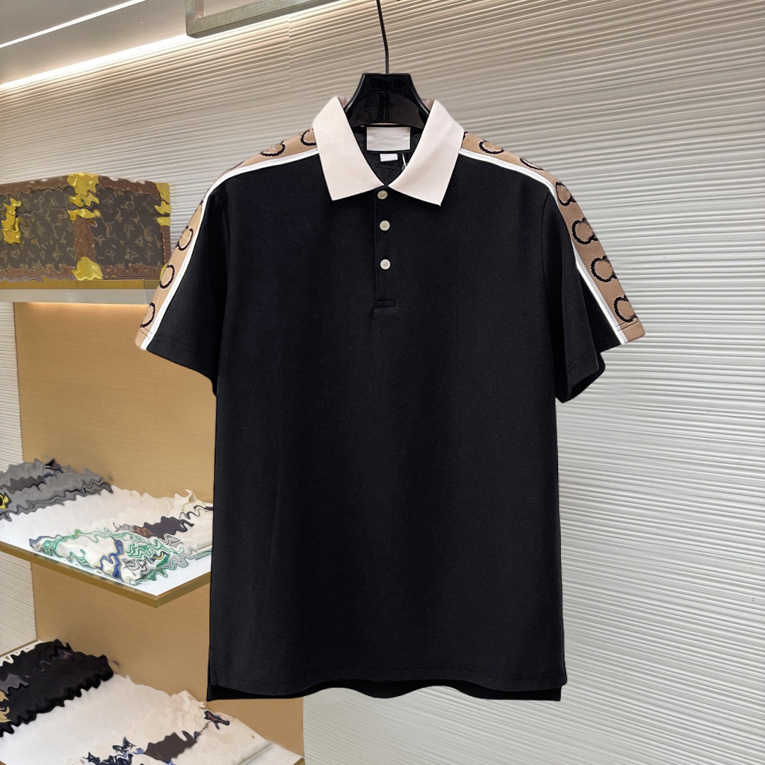 Designer brand high-quality men's T-shirts and polo shirts men's T-shirts high weight short sleeved men's shorts classic string logo