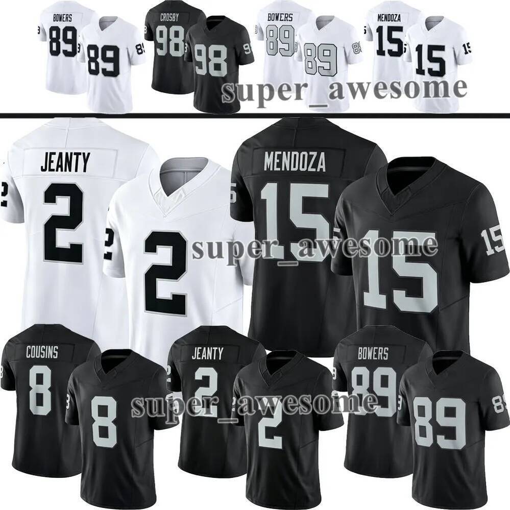 Fernando Mendoza Raider Football Jersey Ashton Jeanty Maxx Crosby Brock Bowers Bo Jackson Kwity Paye Michael Mayer Charles Woodson Tim Brown Derek C