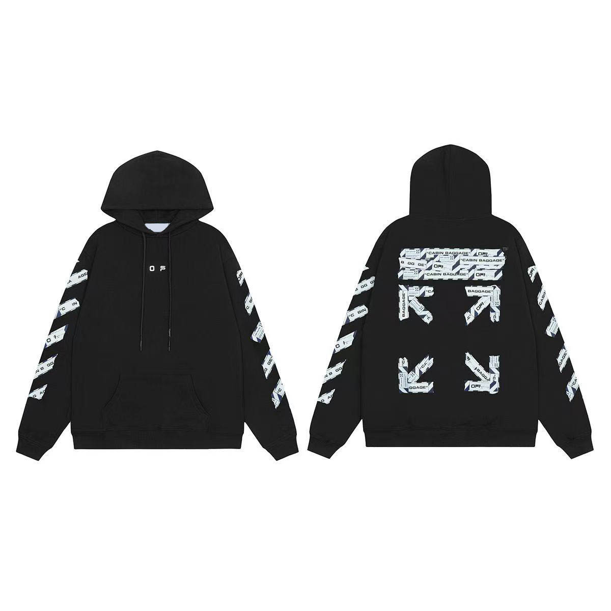 Men Women White Pullover Hoodie Impressionism Art Stencil Pink Cross Arrow 99 Graphic Print Long Sleeve Street Hooded Sweatshirt