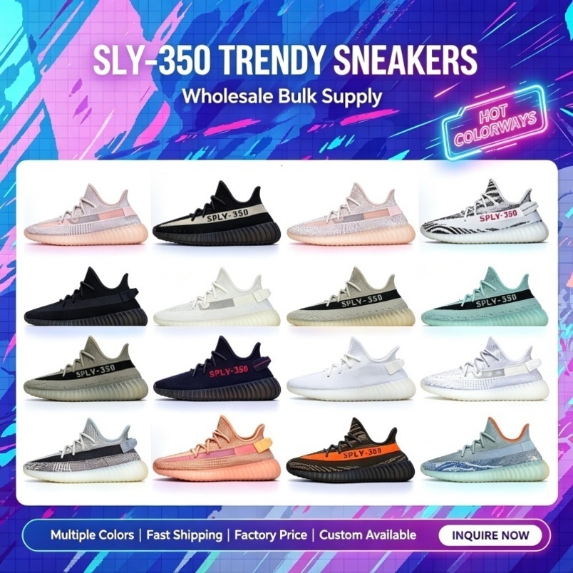 Adidas Yeezy 350 V2 Designer Running Shoes Sneakers Men Women Knit Sock Athletic Trainers Breathable Casual Sport Shoes Multi color Size 36 47