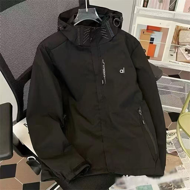 Men's Jackets Coats Regular Fit Long Sleeve Windbreakers Designer Brand Classic Overcoat Autumn Winter Windproof Outerwear Jackets for Mens