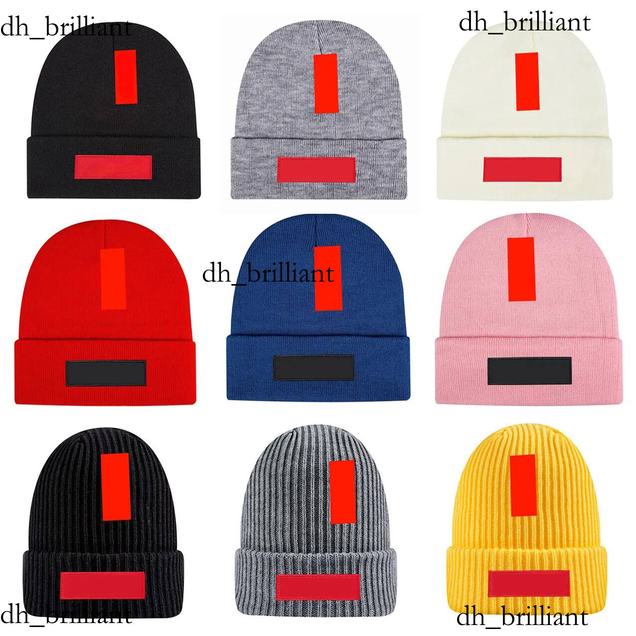 skull caps high quality wool bonnet Super beanie designer big hardcore knitted for men and women black winter hats casquette Hot