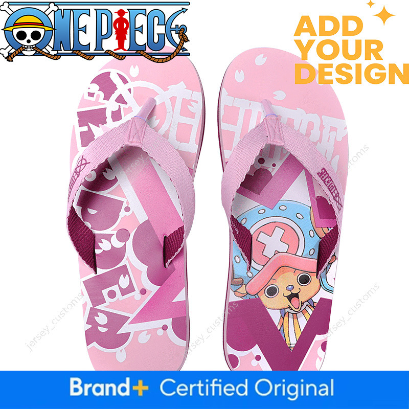 One Piece Men's Benny Lu Slippers Non Slip Casual Anime Summer Unisex Couple Beach Flip Flops