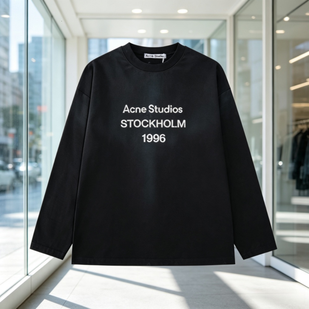 acn longsleeve pullover designer hoodies for men women zip up hoodie fashion sweatshirt High quality graphic hoodie American style new loose casual