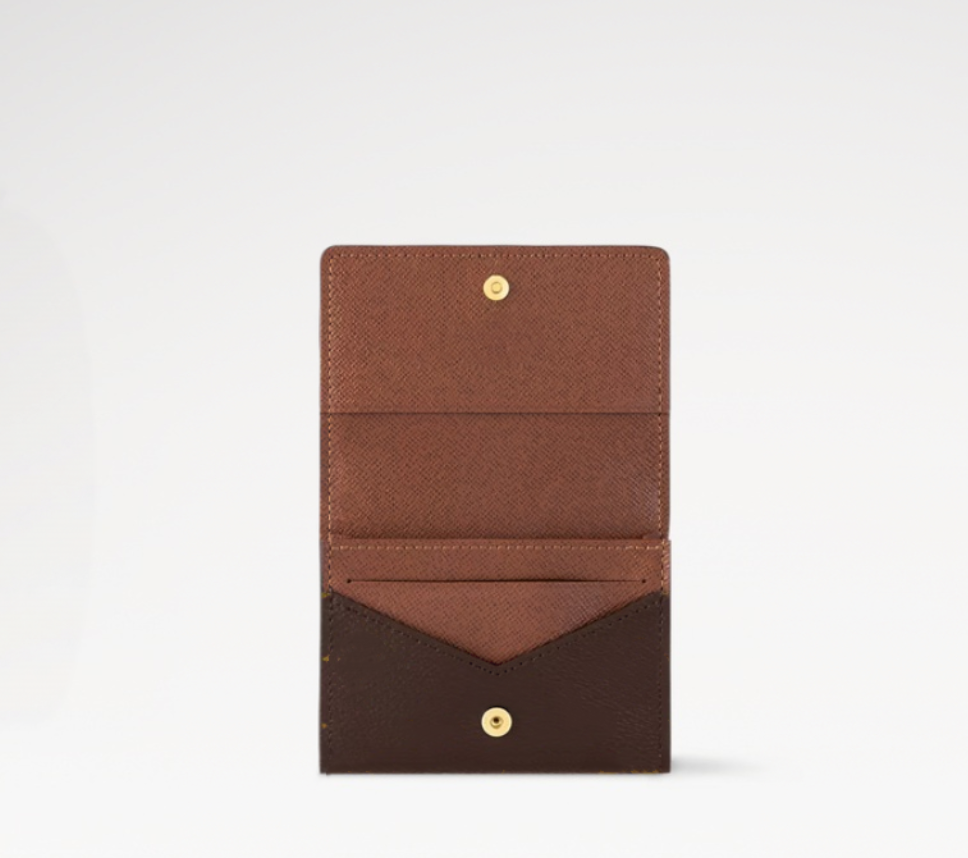 Luxury Wallets women Designer mini Card holders flap wallet Coin purse Business Card Holders Envelope Carte de Visite wallet Leather Card bags pouch