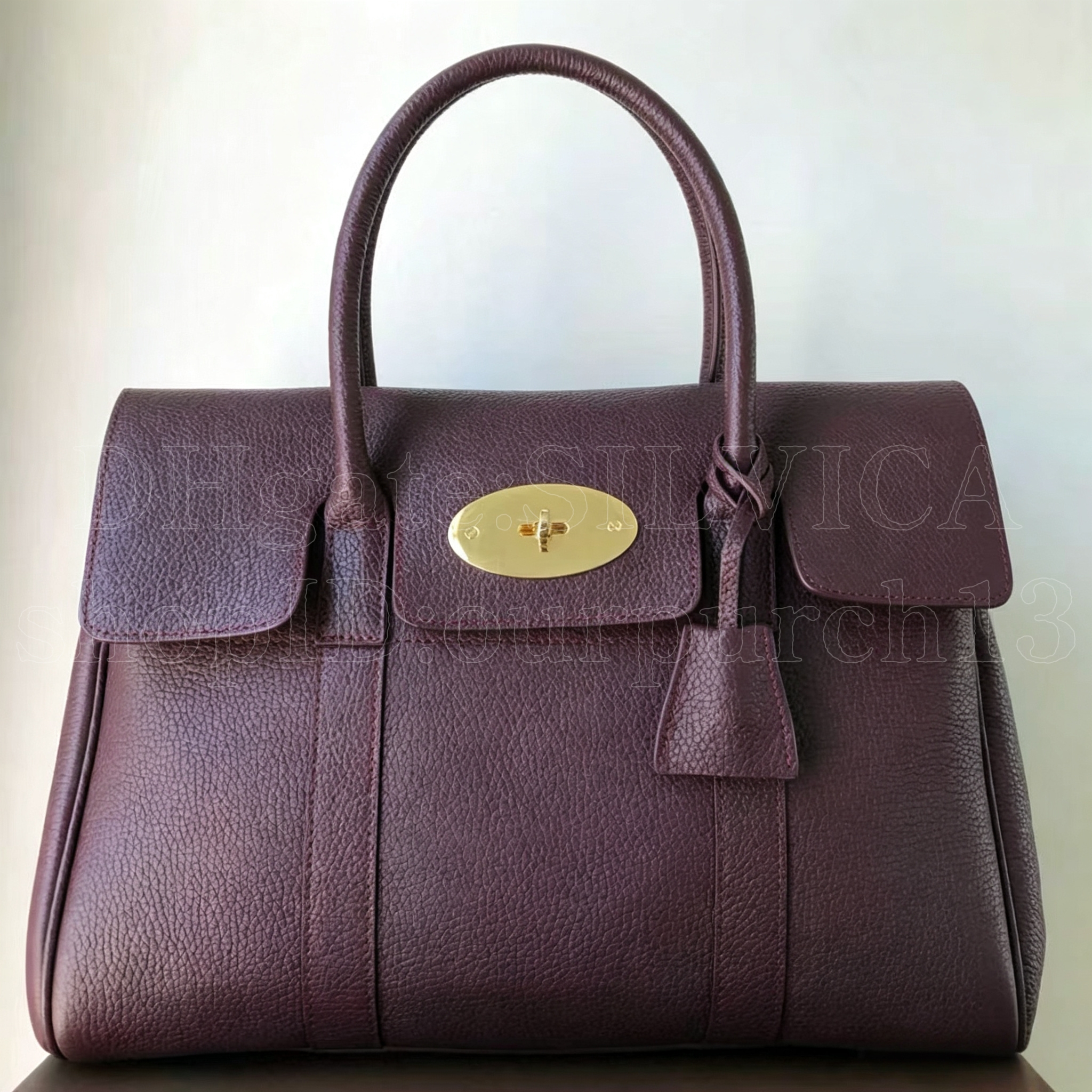 Designer luxury handbag, 10A leather top quality handbag, ladies large commuter bag, business and leisure tote bag briefcase Vintage Style Genuine L