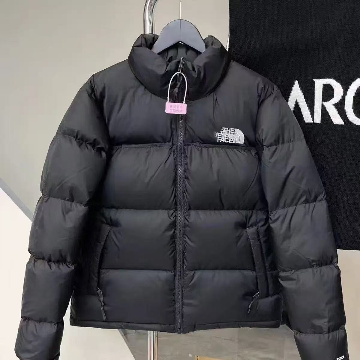 Designer face700 puffer coat Peak Purple Unisex Long Sleeve Zipper 700 Winter Puffer Jacket Water Finish Parkas
