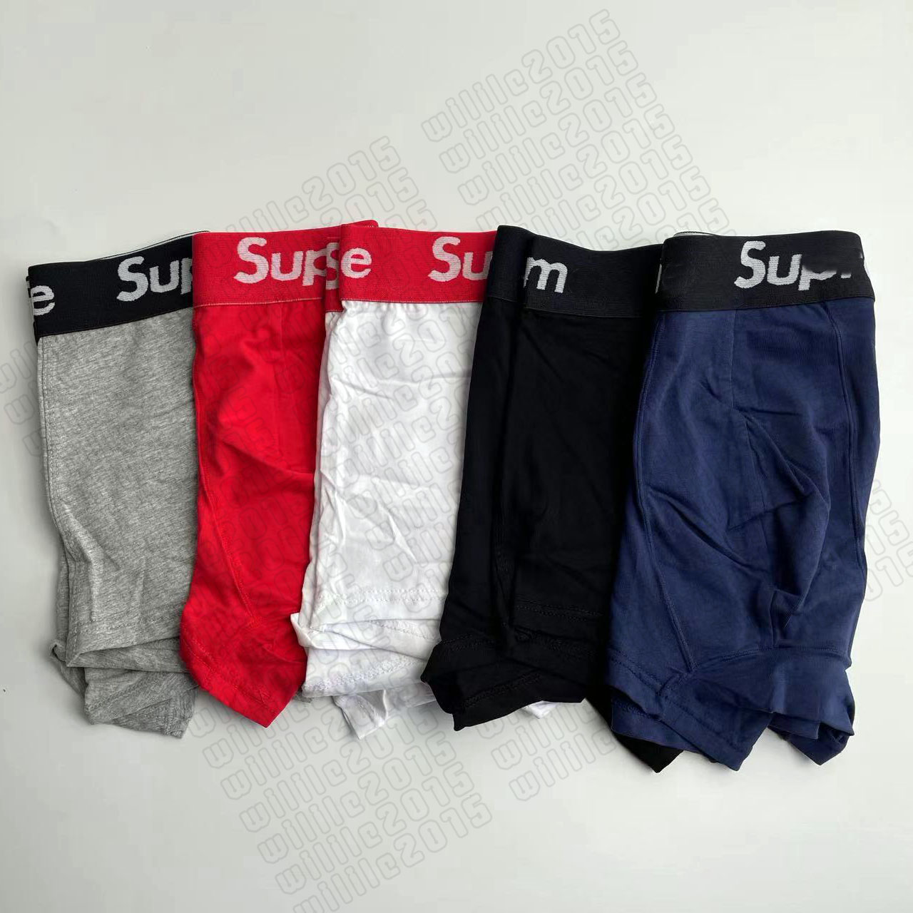 5 pieces/Men's Panties Boxer Panties Fashion Designer Men's panties Cotton shorts Men's Women's panties Boxer shorts