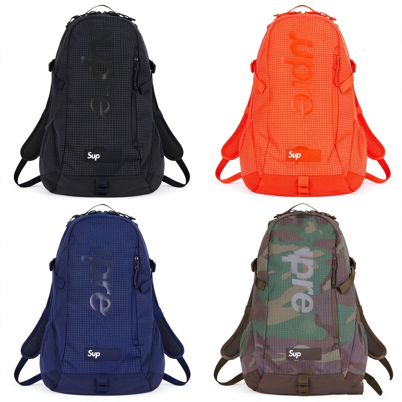 designers backpack grid ripstop School Backpack students Nylon casual daypack unisex water resistant backpacks luxury bags lightweight hiking bag