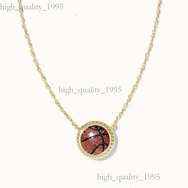 Designer High Quality Kendrascoot Necklace Jewelry Plated Gold Fashion Kendraly Scott Necklaces Luxury Oval Minimalist KS Classic High Quality Penda