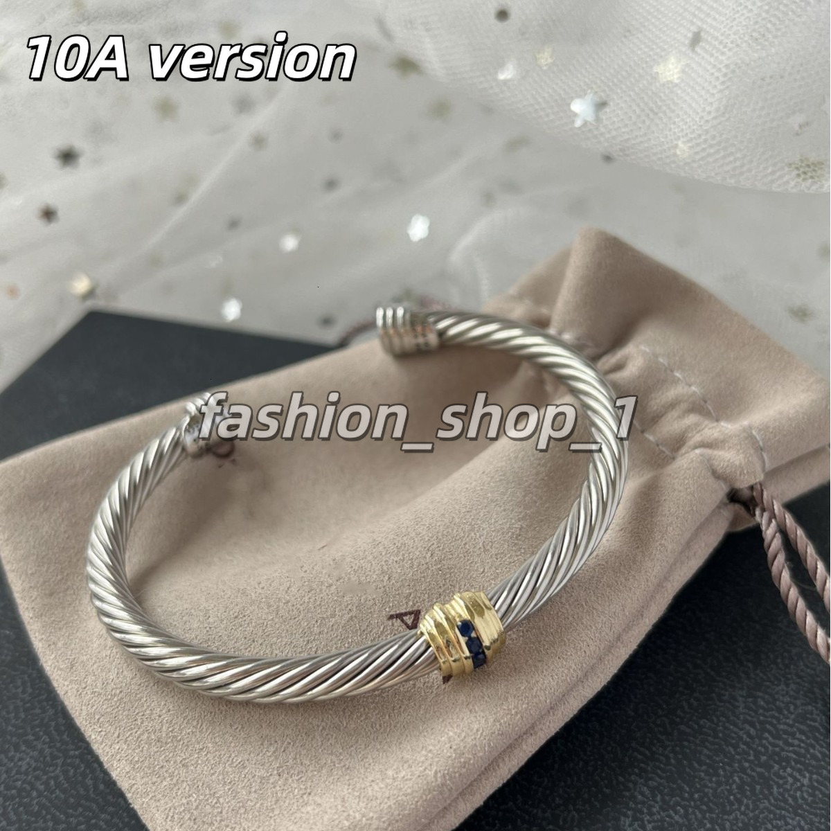 Men yurmannn Bracelets Luxury Designer For Man And Woman Fashion Exquisite High Quality Bracelet New Quality Guarantee Davidity Yurmanbracelet 1f2 b