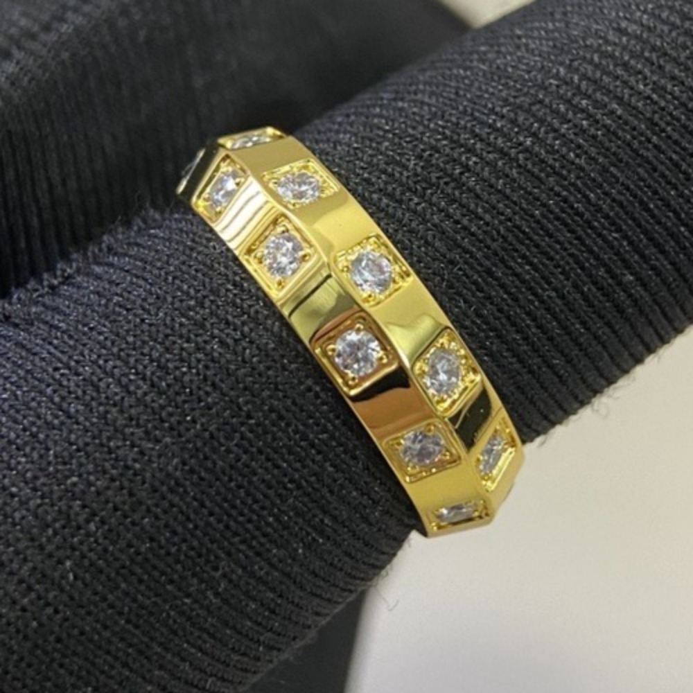 Bagues en or bagues de créateurs bijoux de luxe accessoires de diamant de mariage hommes bague fine pour femmes bague de mariage cadeau taille 5-