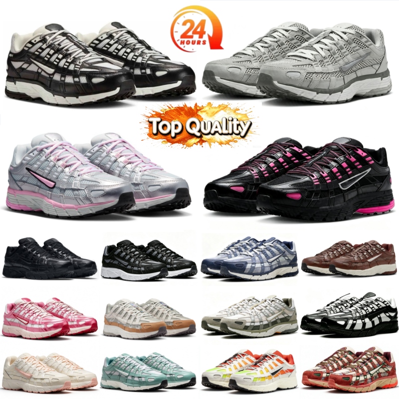 P6000 Designer Sneakers Running Shoes P 6000 Metallic Silver Shadow grey Light Army Cargo Khaki Flat Pewter Anthracite Smoke Grey Mens Womens Traine