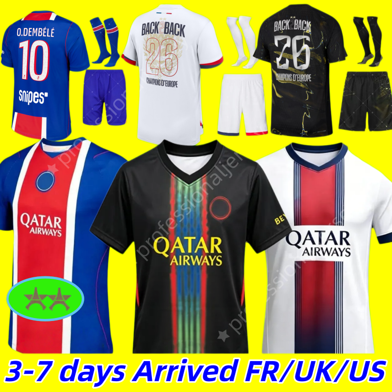 maillot psgee jersey 26 27 psgee jersey 26 27 2 etoiles back to back maillot paris 2026 Champions back2back jersey maillot de foot paris st germain