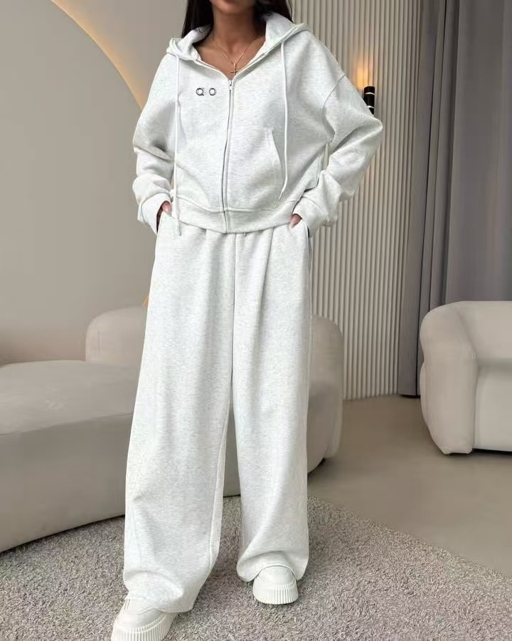 Designer women Hoodie Tracksuits Pure Cotton Sets Fashion Sports Tracksuits Pullover Outfits Womens Two Piece Set Loose-fitting Sports Suit