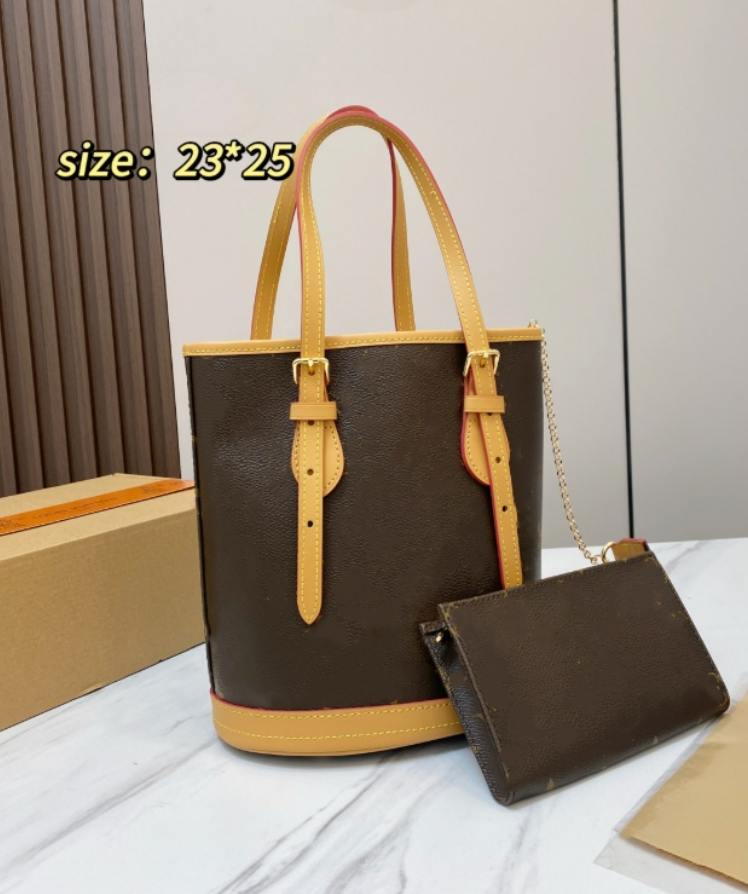 10A Luxury Designer Retro Bucket bag with pouch for women mini tote bag print Designer bag Bucket Shoulder bag Cross Body Rainbow handbags mini Brow