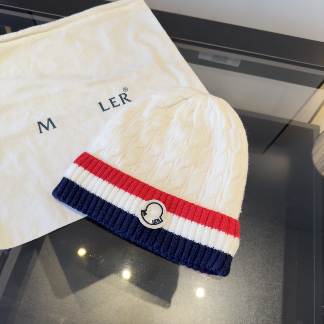 maya Designer beanie hat bonnet skull mon cap casquette for women winter Caps Winter Hats Bonnet Knitted Hat Embroidery Couples Fall Cold Snowy Wool