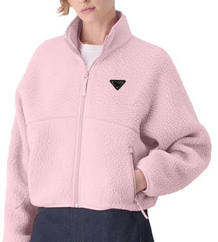women's Jackets Soft Fleece Hoodie Zip Up Outdoor Coat For Casual Luxury Streetwear Autumn Winter Outwear women Designer Jacket