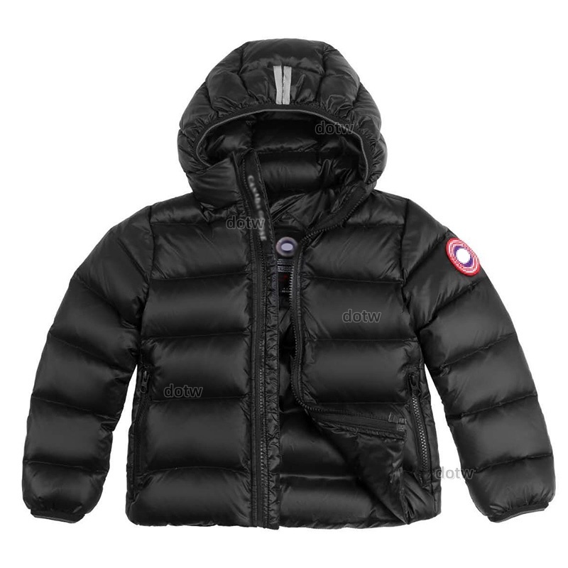 Free Shipping Kids Winter Wolf Hair Parka Boys Girls High Quality Faux Fur Hood Thick Warm Windproof Snow Jacket Multi Pockets Casual Outdoor Childr
