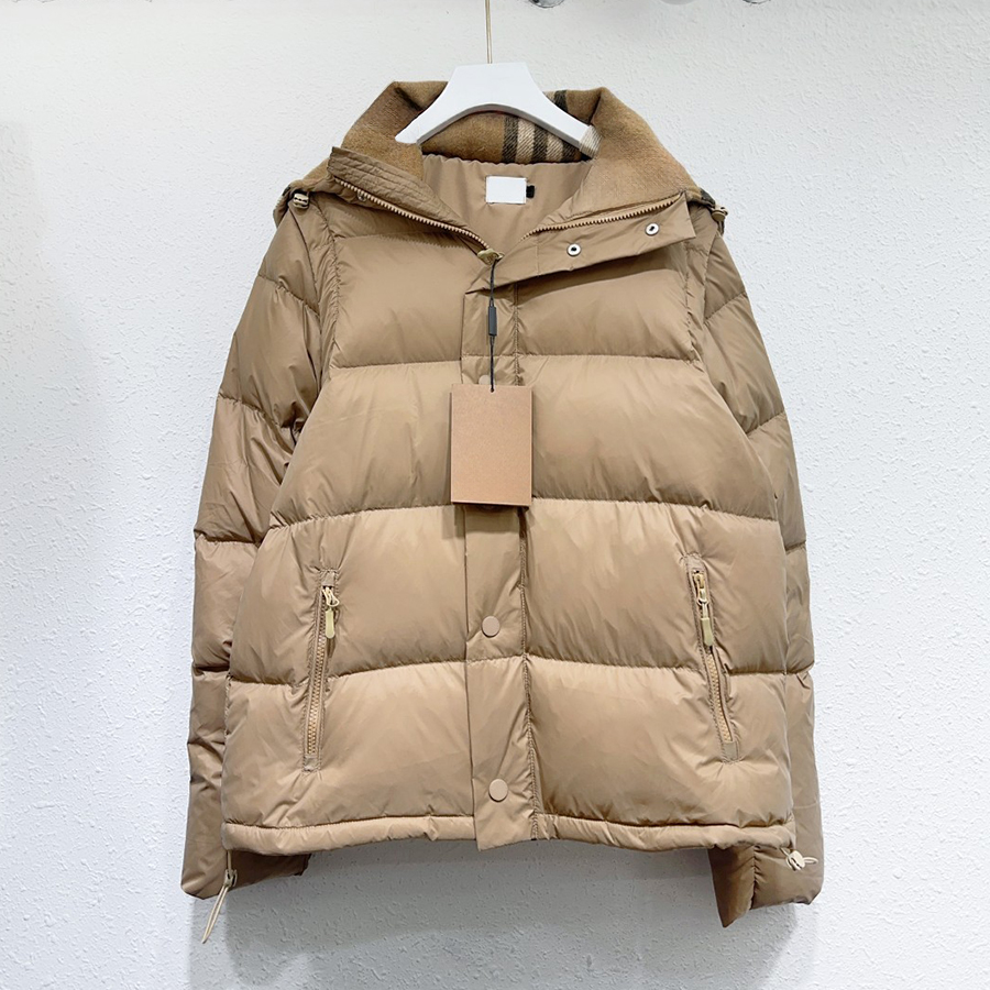 Designer Down Jacket Women Man Parkas Coat Winter Jackets Fashion Style Stripes Pattern Thick Outfit Pocket Outsize Warm Men Coats Thin Outdoor D