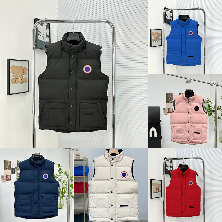 Men Womens Down Vest Designer Down Jacket Parkas Fur Collar Coat Winter Jackets Fashion Waistcoat Slim Corset Thick Outfit Windbreaker Pocket Out
