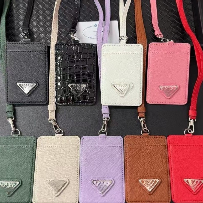 Designer card holder lanyard work card holder card insert work badge holder luxury work id neck can be used to store your work documents and great g