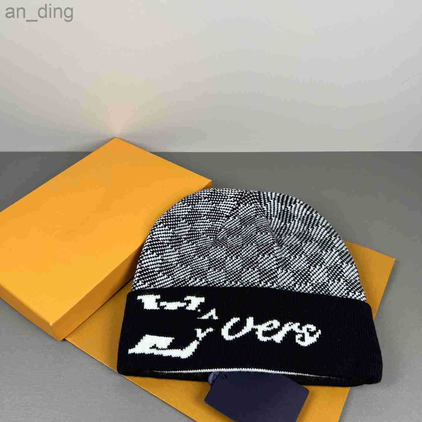 Womecccn Woolen Bean Fisherman Designer Hat Luxury Classic Fashion Winter Wool Warm Belt Box Gift vvvvv beanie