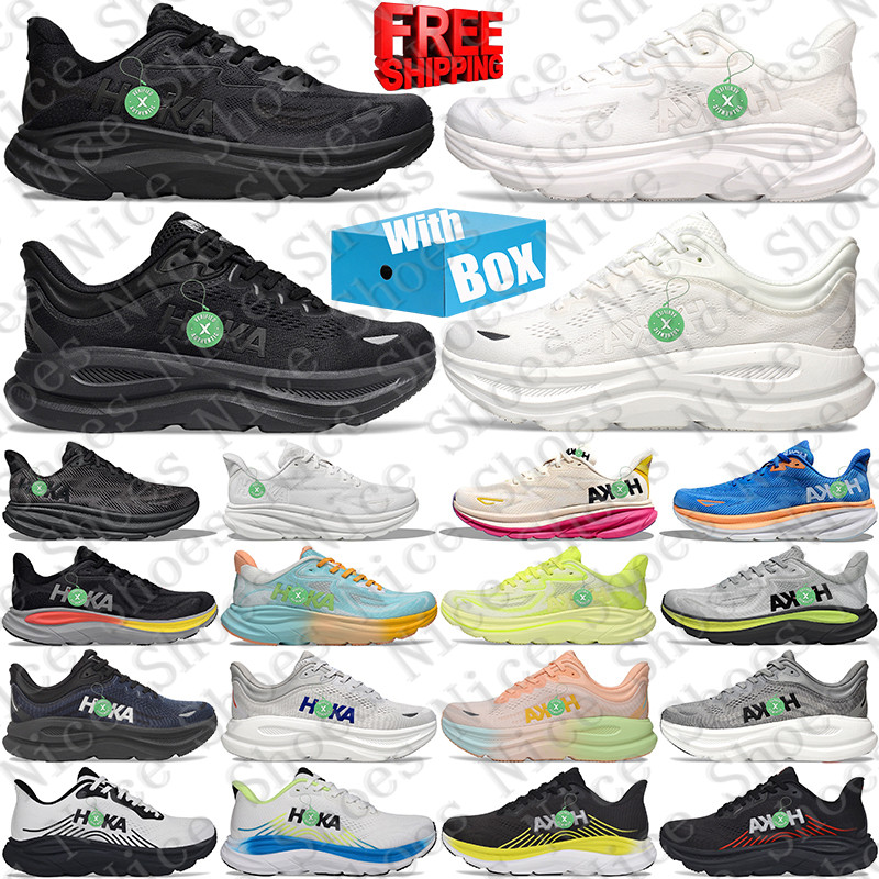 Free Shipping With Box Designer hokaswomen hokaes hokatrainer hokasmen hokad Clifton Bondi 8 9 10 stock x sneakers Sport Running Shoes mens trainers