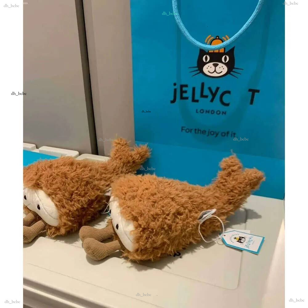 2026Dolls Jcat 2 and Plush Children's plush toys Chips Soft Toy London Limited Edition Lily Fish body pillow Soothing the Doll GiftsAAAA+