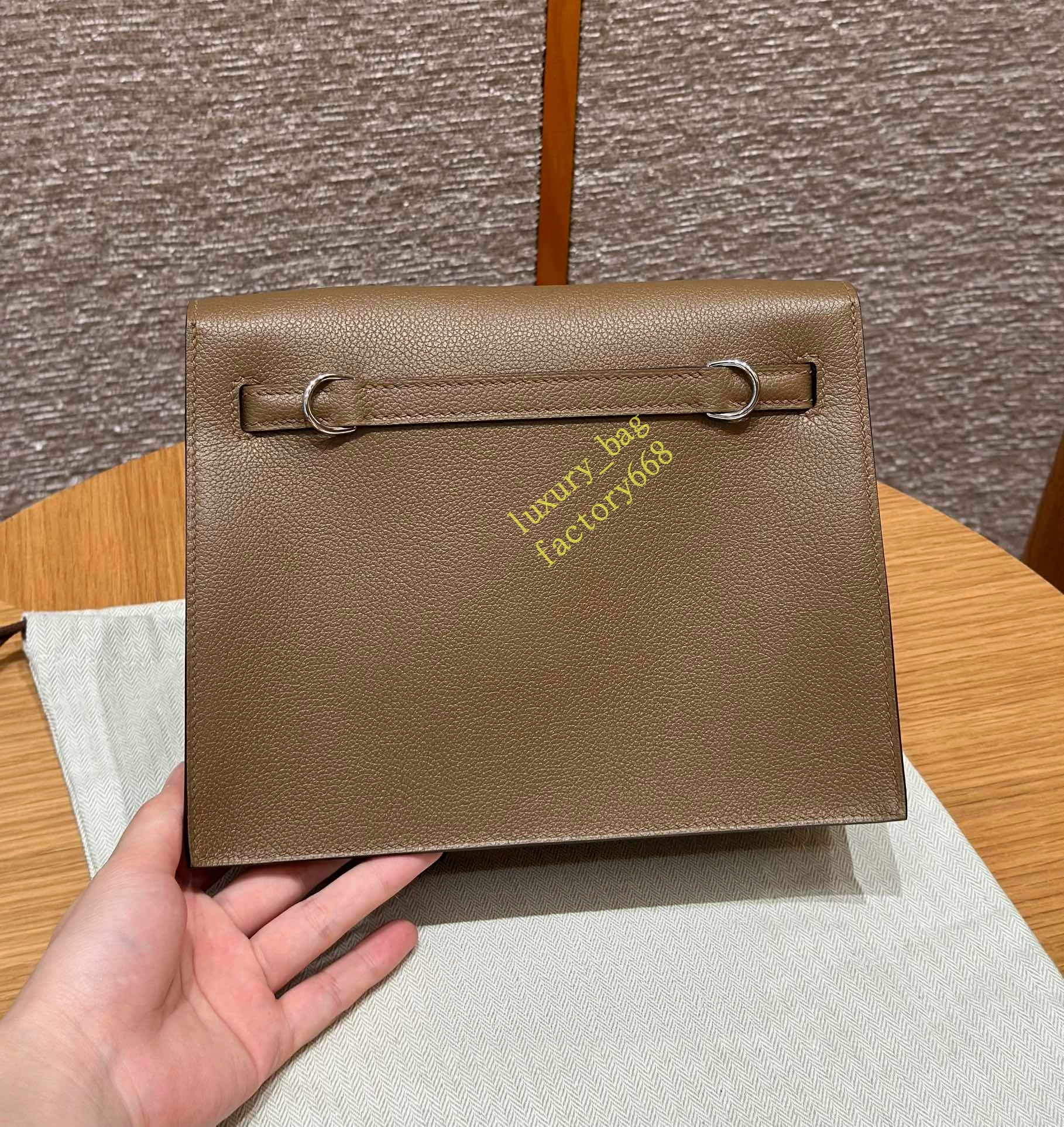 12A Designer shoulder bag luxury designer bag mirror quality bags danse bags 23cm togo leather silver buckle genuine leather bags fashion bags women