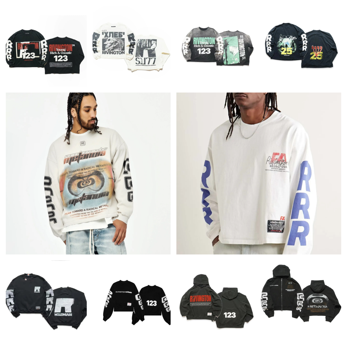 RRR123 x union ss25Hoodie Convient aux hommes et aux femmes avec un coton de créateur de style street minimaliste pour la douceur et le confort a