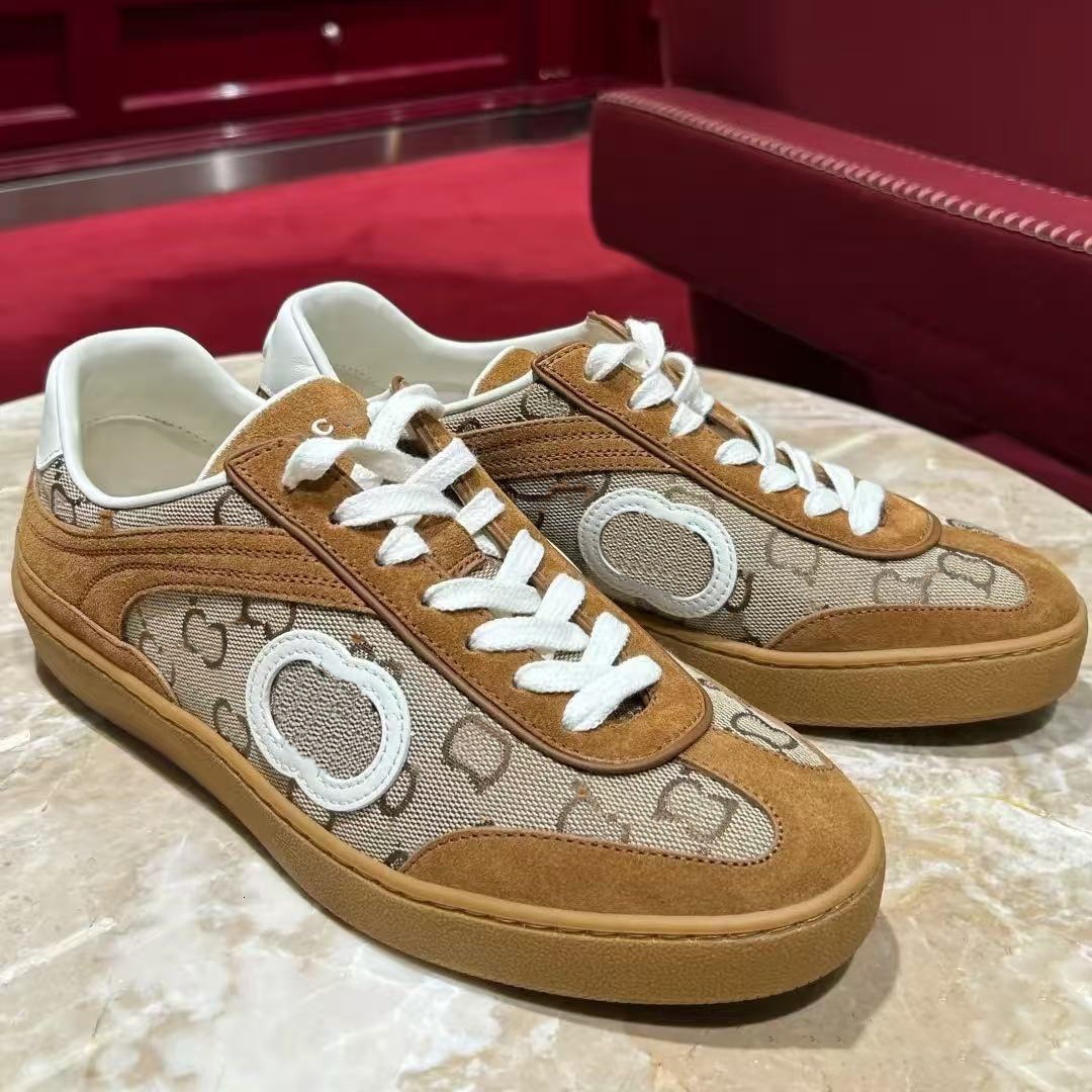 Top Classis Outdoor tennis shoe Flat New G75 print basketball Sneaker travel Designer golf run Suede Mens women casual dress luxury loafers Summer S
