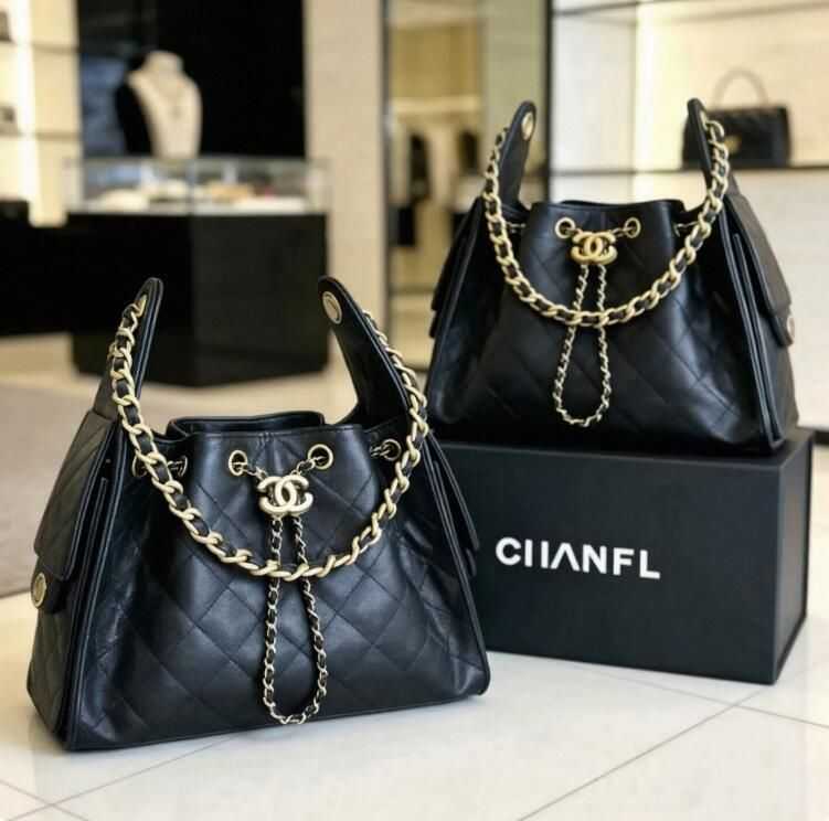 Designer bag hobo bag shoulder bag 25bag bucket bags crossbody large vintage caviar genuine leather high quality handbag