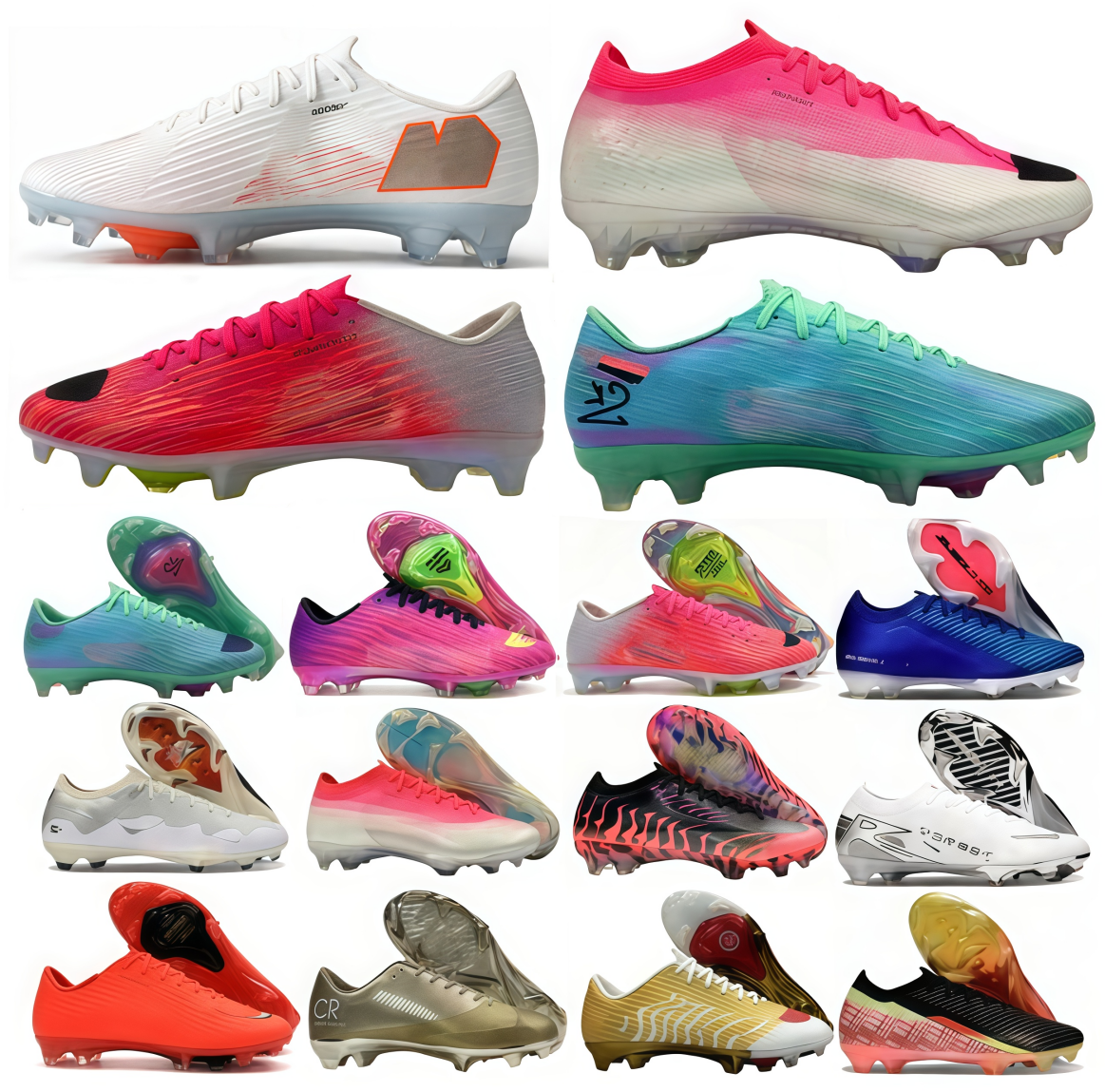 Top 17 des crampons de football crampons de football en gazon naturel pour hommes, chaussures à ongles super volantes pour jeunes professionnels,