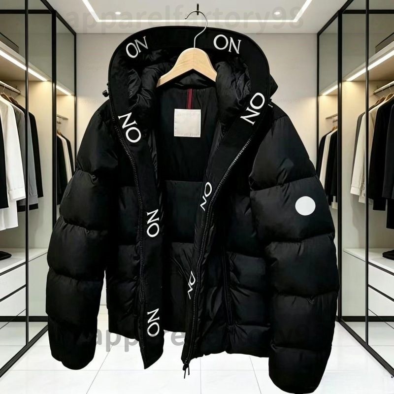 Mens designer jacket puffer coat Francemontcla embroidered winter warm cardigan Parka brand doudoune homme luxury puff jackets windbreaker